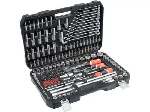 YATO Professzionális Dugókulcs Készlet 1/4", 3/8", 1/2" – 216 részes (YT-38841)