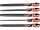 YATO Reszelő készlet 5 részes 250 mm - YT-6238