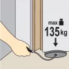 YATO Pumpás Szerelőpárna 135 kg - 150x160 mm - YT-67380