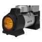   YATO Autós kompresszor 12 V 10 bar 180 W LED lámpával – YT-73460