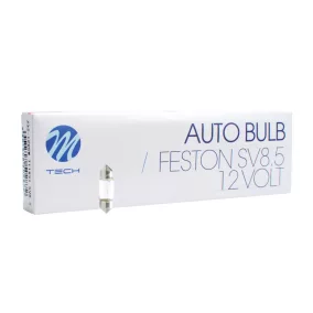 Izzó 12V C5W SV8.5 szofita 31 mm (10db) – M-TECH