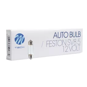 Izzó 12V C5W SV8.5 szofita 36 mm (10db) – M-TECH