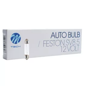 Izzó 12V C5W SV8.5 szofita 41 mm (10db) – M-TECH
