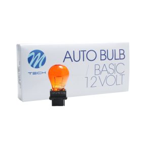 Izzó 12V PY27W 3156 sárga USA W2,5x16d (10db) – M-TECH