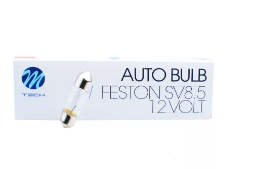 Izzó 12V C10W SV8.5 szofita 41 mm (10db) – M-TECH
