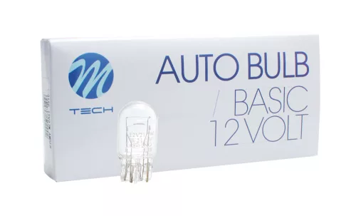 Izzó 12V W21/5W, W3x16q T20 duplaszálas (10db) – M-TECH
