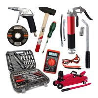 Szerszámok, garázsfelszerelés